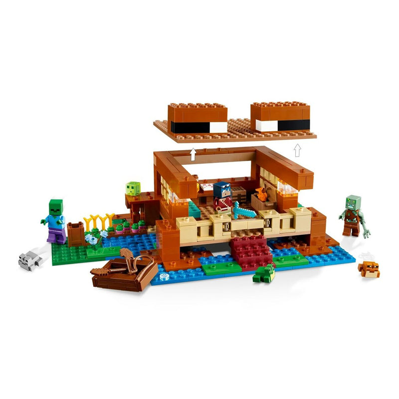 Playset Lego 21256 Minecraft The Frog House-8