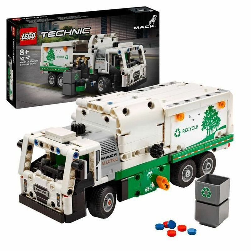 Playset Lego 42167 Mack LR Electric Garbage Truck-0