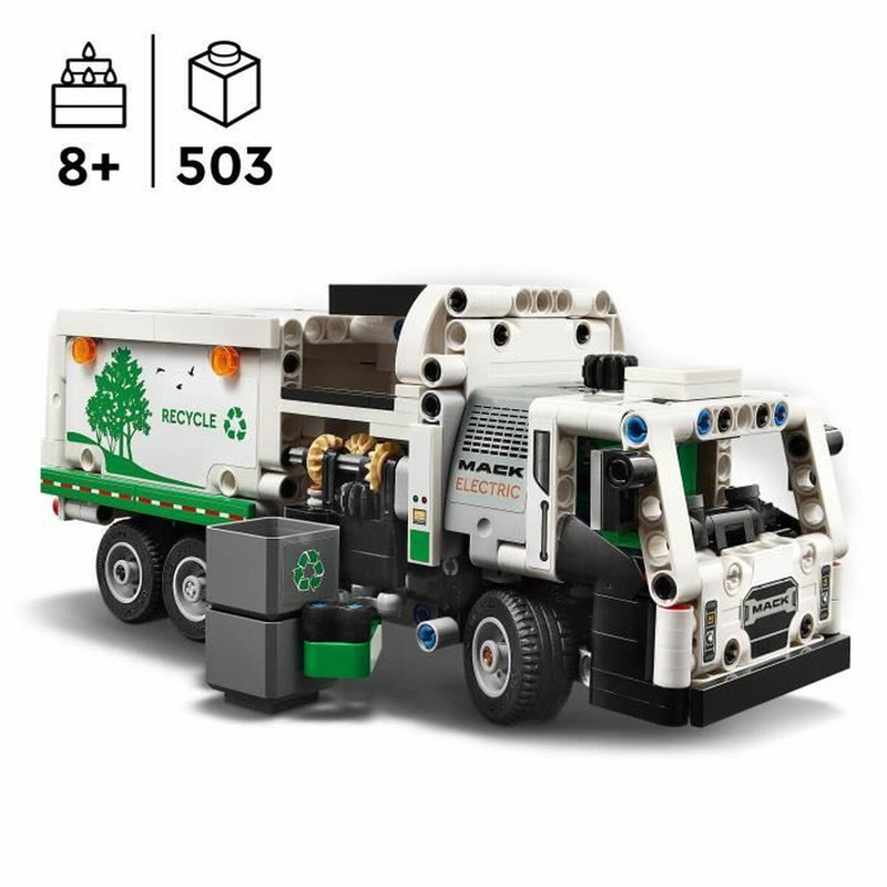 Playset Lego 42167 Mack LR Electric Garbage Truck-5