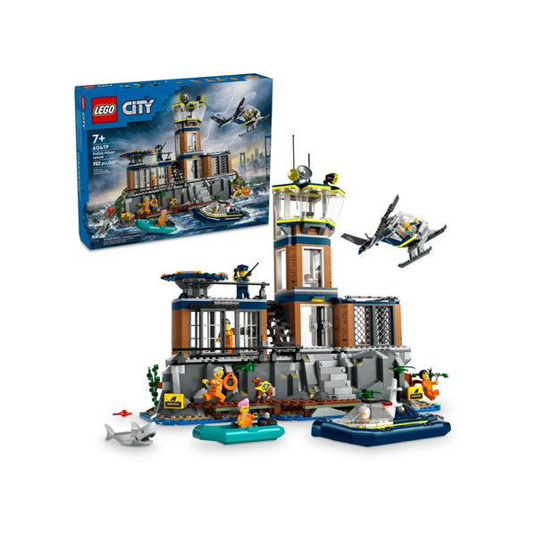 Playset Lego 60419 Police Station Island-0