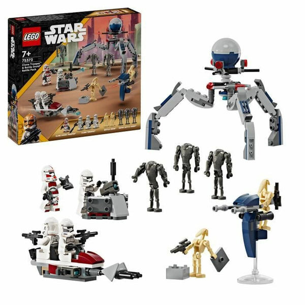 Playset Lego 75372 Combat Pack: Clone Trooper and Combat Droid-0