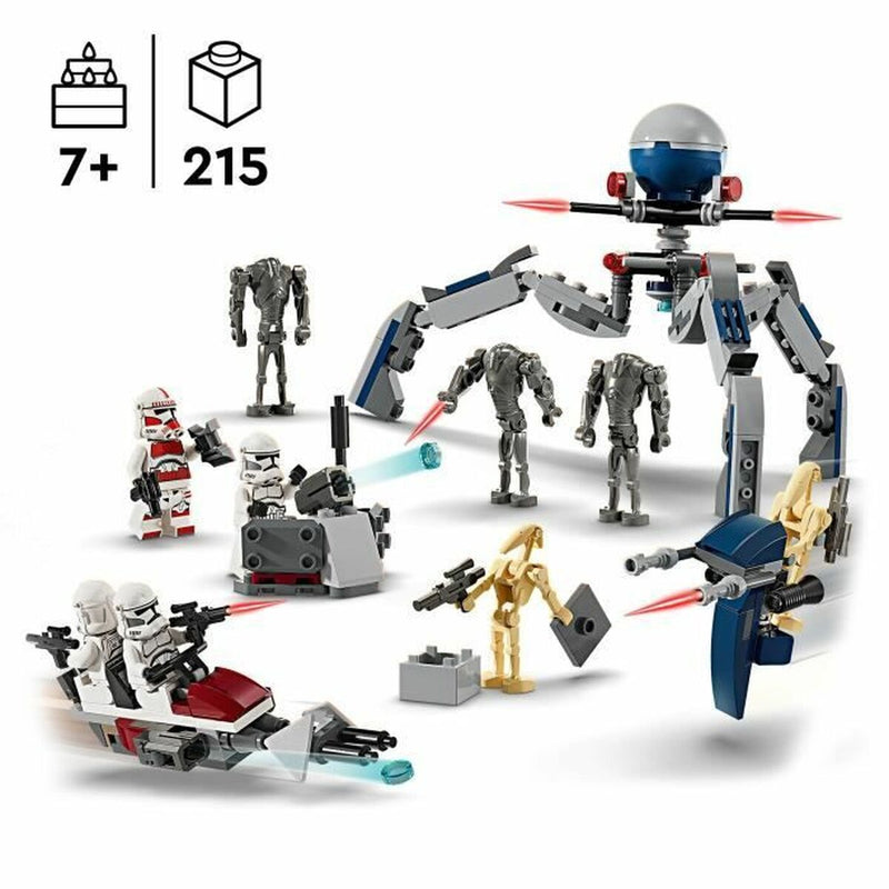 Playset Lego 75372 Combat Pack: Clone Trooper and Combat Droid-4