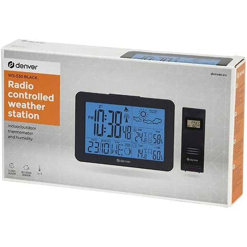 Stazione Meteorologica Multifunzione Denver Electronics 117160000050 Nero-1