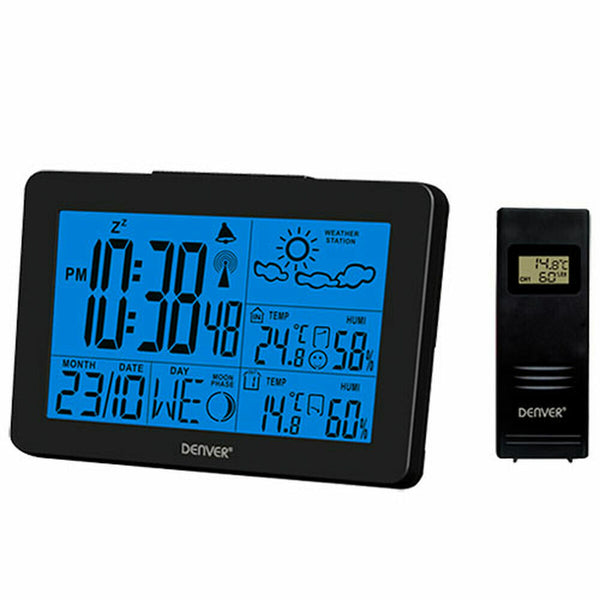 Stazione Meteorologica Multifunzione Denver Electronics 117160000050 Nero-0