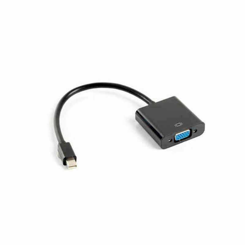 Adattatore Mini DisplayPort con VGA Lanberg AD-0006-BK Nero 20 cm-0