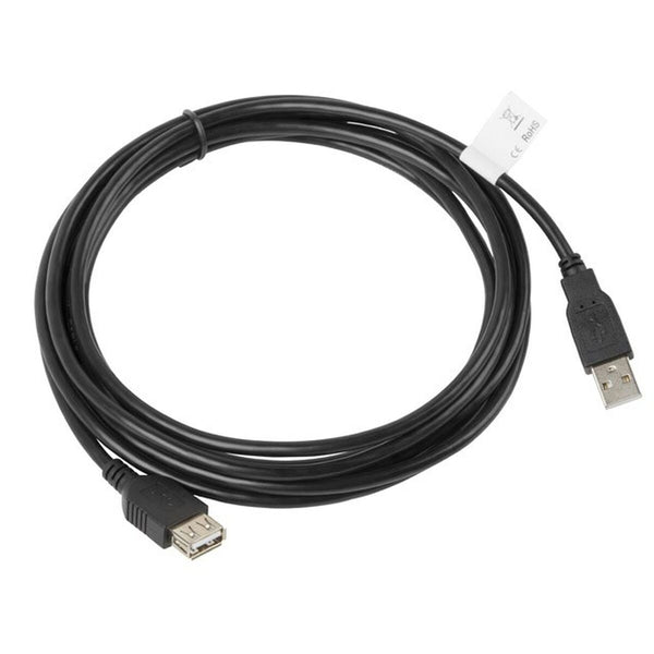 Cavo Prolunga USB Lanberg CA-USBE-10CC-0030-BK Nero 3 m-0