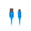 Cavo USB A con USB C Lanberg CA-USBO-22CU-0010-BL Quick Charge 3.0 Azzurro 1 m-1