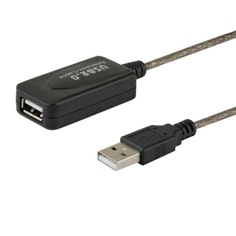 Cavo Prolunga USB Savio CL-76 Bianco Nero 5 m-0