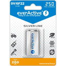 Batterie Ricaricabili EverActive EVHRL22-250 6F22 200 mAh 9 V-0