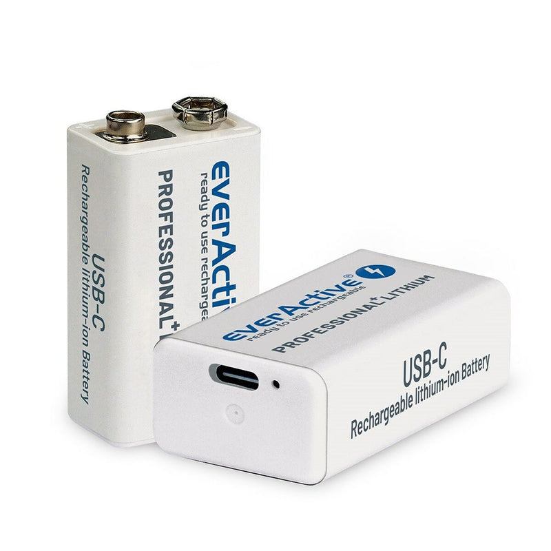 Batterie Ricaricabili EverActive EVHR22-550C 9 V-2