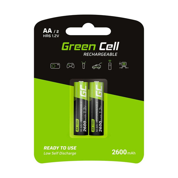 Batteria ricaricabile Green Cell GR05 2600 mAh 1,2 V AA-0