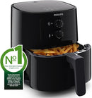 ‎PHILIPS Essential Airfryer Friggitrice Ad Aria Da 4,1 L, Friggitrice Senza OlioNero (HD9200/90) Philips