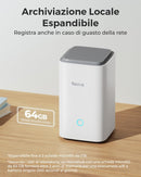 Reolink Security Home Hub, Telecamera di Sorveglianza, No Canone Mensile, Streaming Live e Riproduzione 16MP, Memoria Locale Espandibile, Wi-Fi 6 e Wi-Fi Dual-Band, Algoritmo Crittografia Esclusivo Reolink