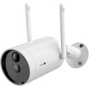 SIMPLETEK - Telecamera Wi-Fi 2K | Sorveglianza Esterna a Batteria con Visione a Colori | Durata (120 Giorni) & Solare (Ricondizionato) SIMPLETEK