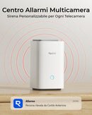Reolink Security Home Hub, Telecamera di Sorveglianza, No Canone Mensile, Streaming Live e Riproduzione 16MP, Memoria Locale Espandibile, Wi-Fi 6 e Wi-Fi Dual-Band, Algoritmo Crittografia Esclusivo Reolink