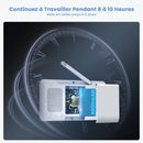 ieGeek 2k Baby Monitor Video e Audio con 5" LCD, Telecamera Bambini con Monitor Supporto Controllo Tramite APP Mobile & Monitor, 3000 mAh Batteria Ricaricabile, 3 Tipi di Rilevamento Intelligente ieGeek