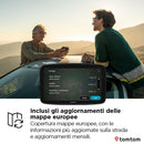 TomTom Navigatore per Auto GO Classic 2a gen. (6", Informazioni sul traffico e Avvisi autovelox, Aggiornamenti Mappe Europa, Aggiornamenti tramite Wi-Fi, Indicatore di corsia in movimento) TomTom
