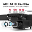 Drone rc 4k Professionale con 3 batterie, Telecamera HD grandangolare 1080p, Elicottero Pieghevole, WiFi FPV, Altezza Regolabile, Giocattolo Regalo Perfetto per Esterni LKHLTBF