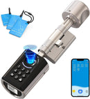 Serratura Smart,Serratura Impronta Digitale,con Password WELOCK ToucA51,Carta RFID,Bluetooth APP e WiFi,serratura elettronica impermeabile IP65,Smart Lock Facile Installazione,Serratura Porta Blindata WE.LOCK