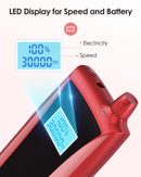 Trapano professionale ricaricabile per unghie, 30000 giri/min per unghie in acrilico con display a LED, trapano elettrico portatile per lima Beloving
