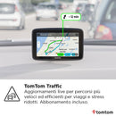 TomTom Navigatore per Auto GO Classic 2a gen. (6", Informazioni sul traffico e Avvisi autovelox, Aggiornamenti Mappe Europa, Aggiornamenti tramite Wi-Fi, Indicatore di corsia in movimento) TomTom