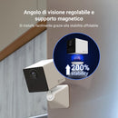 EZVIZ CB2 1080P - Telecamera di sorveglianza WiFi per interni senza fili, batteria 2000 mAh, videocamera per bambini WiFi 2.4 Ghz, rilevamento persona, 5 m visione notturna, audio bidirezionale, tipo EZVIZ