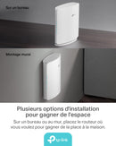 TP-Link Wi-Fi 7 Archer BE450 Router Wi-Fi BE7200Mbps, 1×Porta WAN/LAN 10 Gbps, 1×Porta WAN/LAN 2.5 Gbps, Molteplici Opzioni di Installazione, MU-MIMO, 4K-QAM, OFDMA, MLO, VPN, non supporta xDSL TP-Link