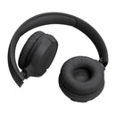 JBL Tune 520 BT Cuffie On-Ear Bluetooth Wireless, Pieghevoli e Leggere, Microfono e Comandi su Padiglione con Voice Aware, JBL Pure Bass, Connessione Multipoint, fino a 57 ore di Autonomia, Nero JBL