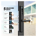 Impermeabile Esterno Compatibile Blocco Impronte Digitali App Keyless Smart Lock Serratura Elettronica per Porta in Alluminio/Cancello in Ferro (Color : 6085 Swing Gold) bigeshop