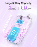 Beloving Trapano portatile per unghie, 30.000 giri/min, professionale, ricaricabile, con display di velocità, fasce abrasive e punte, per unghie in gel acrilico per manicure, pedicure, uso domestico e