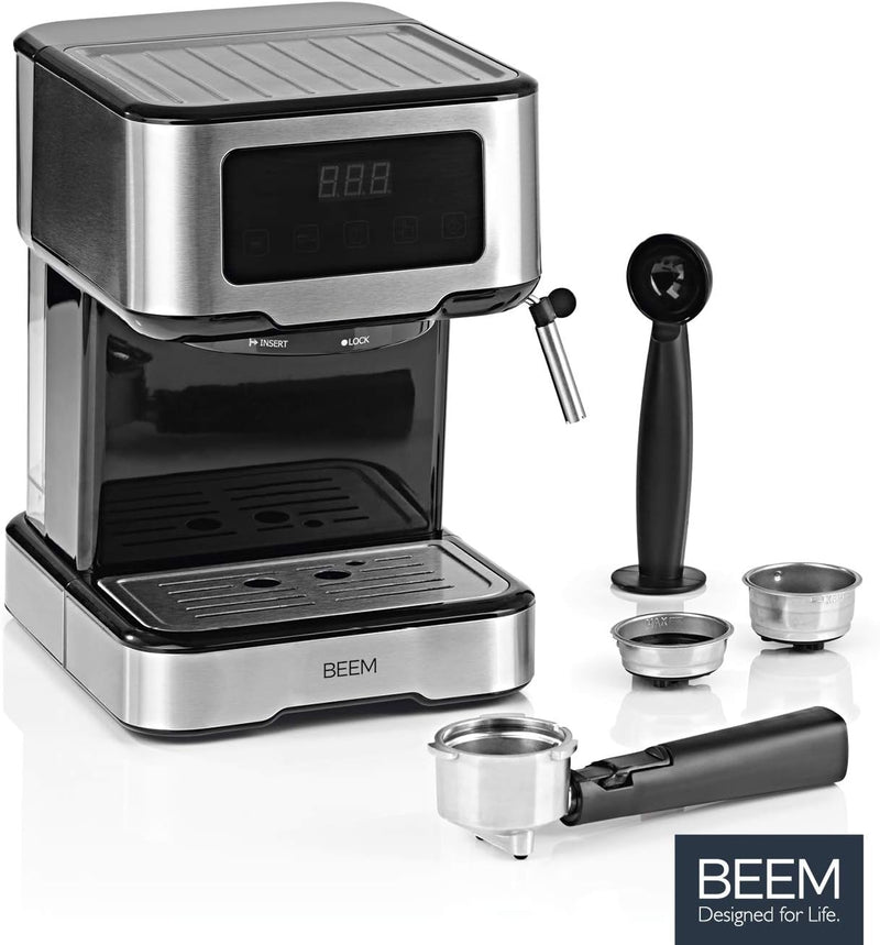 BEEM macchina caffe espresso SELECT-TOUCH portafiltro per espresso 15 bar