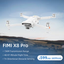 FIMI X8 Pro 4K fotocamera 3 assi drone GPS intelligente evitare ostacoli RC quadricottero HD- FIMI