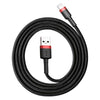 Cavo USB a Lightning Baseus CALKLF-C19 Nero 2 m-0