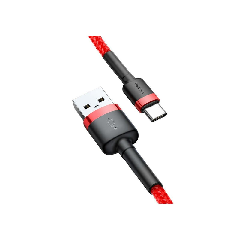 Cavo USB A con USB C Baseus CATKLF-A09 Rosso 50 cm 0,5 m-3