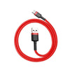 Cavo USB A con USB C Baseus Cafule Rosso 24 2 m-1