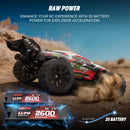 Hosim 1:8 Brushless RC Auto Adulto 3S 11.1V 2600mAh Lipo, Auto telecomandata 80 KM/h, Auto Rapida, 4wd RC Car Offroad Impermeabile All Terrain, Hobby Large RC Monster Truck per adulti e bambini Hosim