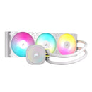 CORSAIR NAUTILUS 360 RS ARGB Raffreddatore CPU a Liquido – 360mm AIO – Connessione Diretta alla Scheda Madre – Intel LGA 1851/1700, AMD AM5/AM4 – 3x RS120 ARGB Ventilatori Inclusi – Bianco Corsair