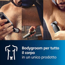 Philips Bodygroom Series 3000 Rifinitore impermeabile per inguine e corpo, modello BG3027/03 Philips