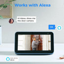 Hiseeu 5MP 360° Telecamera wifi Esterno con Visione Notturna a Colori,5MP PTZ 5X Zoom Digitale IP telecamera di Sorveglianza,Audio Bidirezionale,Tracciamento Automatico,Rilevamento del Umano,IP66 Hiseeu