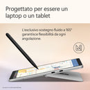 Microsoft Surface Pro | Copilot+ PC | LCD Touchscreen 12” | Snapdragon® X Plus | 16GB di RAM | 256GB di memoria | Ultimo modello | Platino
