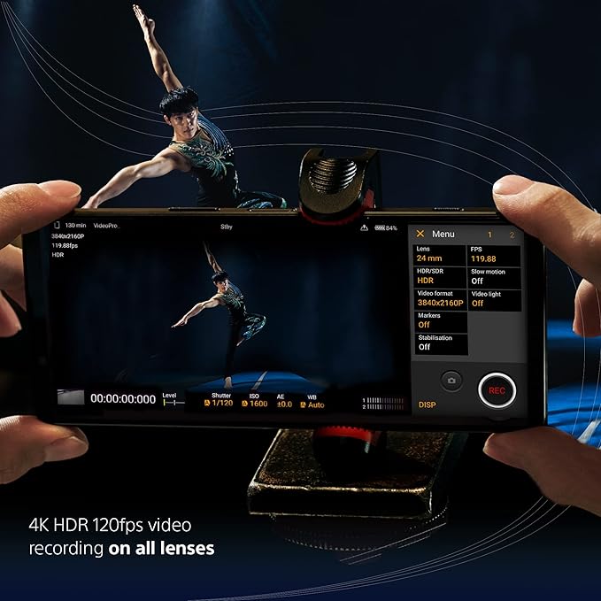 Sony Xperia 1 IV 5G 12GB Dual-Sim 256GB nero ( Ricondizionato B ) Samsung