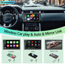 Autoradio 2 DIN BT Car Radio Car Play con Wireless Carplay e Android Auto, Doppio DIN 7 pollici HD Touch Screen, Radio FM RDS/Tipo C/Ricarica rapida/Microfono/Telecamera posteriore Wootootoo