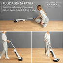 Rowenta X-Clean 10, Lavapavimenti Senza Fili, Autonomia 60', Tecnologia Smart, Assistente Vocale, Autopulizia e Asciugatura, Doppio Serbatoio Solido/Liquido, Tutti i Pavimenti, Pulizia Bordi, GZ7540