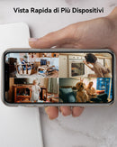 Imou 3MP Telecamera Wi-Fi Interno, 2K Videocamera di Sorveglianza, Tracciamento del Movimento con Rilevamento Umano, Audio Bidirezionale, 2,4ghz, MicroSD fino a 512GB Imou