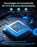 Telecamera Wifi Esterno Senza Fili, Base Magnetica, Pan 300° ieGeek 2K Telecamera Wi-fi Esterno/Interno con 5200mAh Batteria. Visione Notturna a Colori, Rilevamento del Movimento PIR, IP65, S2 ieGeek
