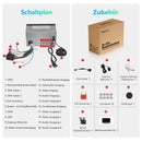 Eonon 7 pollici, sistema operativo Linux, doppio DIN, wireless, CarPlay, Android Auto,supporto DSP, Type-C, ricarica rapida, MirrorLink, ingresso/uscita video, ingresso AUX con telecamera di backup X3 Eonon