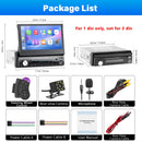 Autoradio 1 DIN con schermo con Carplay ＆ Android Auto, 7 Pollici Touchscreen Stereo Auto, Mirror Link, FM/AUX/EQ, Microfono, Telecamera di backup LSLYA
