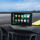 VEVOR Autoradio Portatile per Auto Senza Fili, Radio Portatile HD da 177,8 mm con Schermo Tattile per Apple CarPlay e Android Auto, con Telecamera di Retromarcia, Bluetooth, Navigazione GPS VEVOR