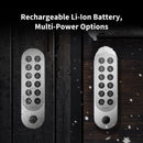 Aqara Serratura Smart U200 (Tastiera Fingerprint Inclusa), Matter over Thread, Apple Home Key e Batteria Ricaricabile, Supporta Apple Homekit, Google Home, Alexa e SmartThings, Argento Aqara