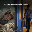 Aqara Serratura Smart U200 (Tastiera Fingerprint Inclusa), Matter over Thread, Apple Home Key e Batteria Ricaricabile, Supporta Apple Homekit, Google Home, Alexa e SmartThings, Argento Aqara